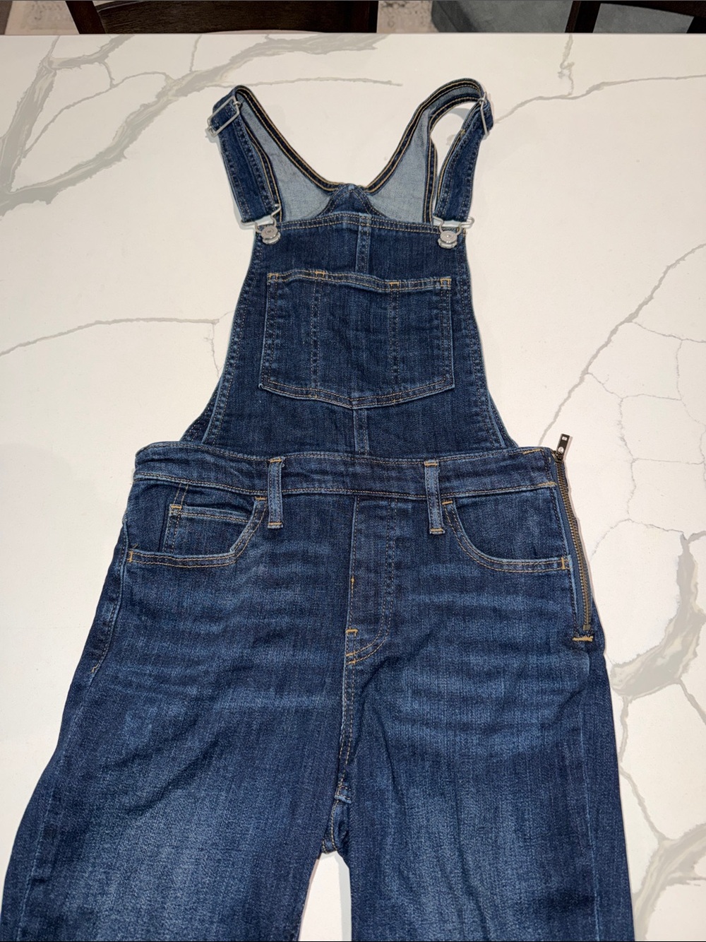 Levi's Dark Blue Denim Women's Overalls